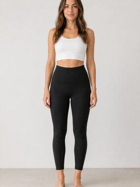 Gold Medal International GMI Black Plus Size Leggings 1XL/2XL Stretch